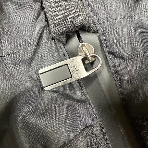 Canali NWOT Black Edition Tonal Tech Joggers Black Size 48 (US 32) Zip Pocket - Picture 6 of 9